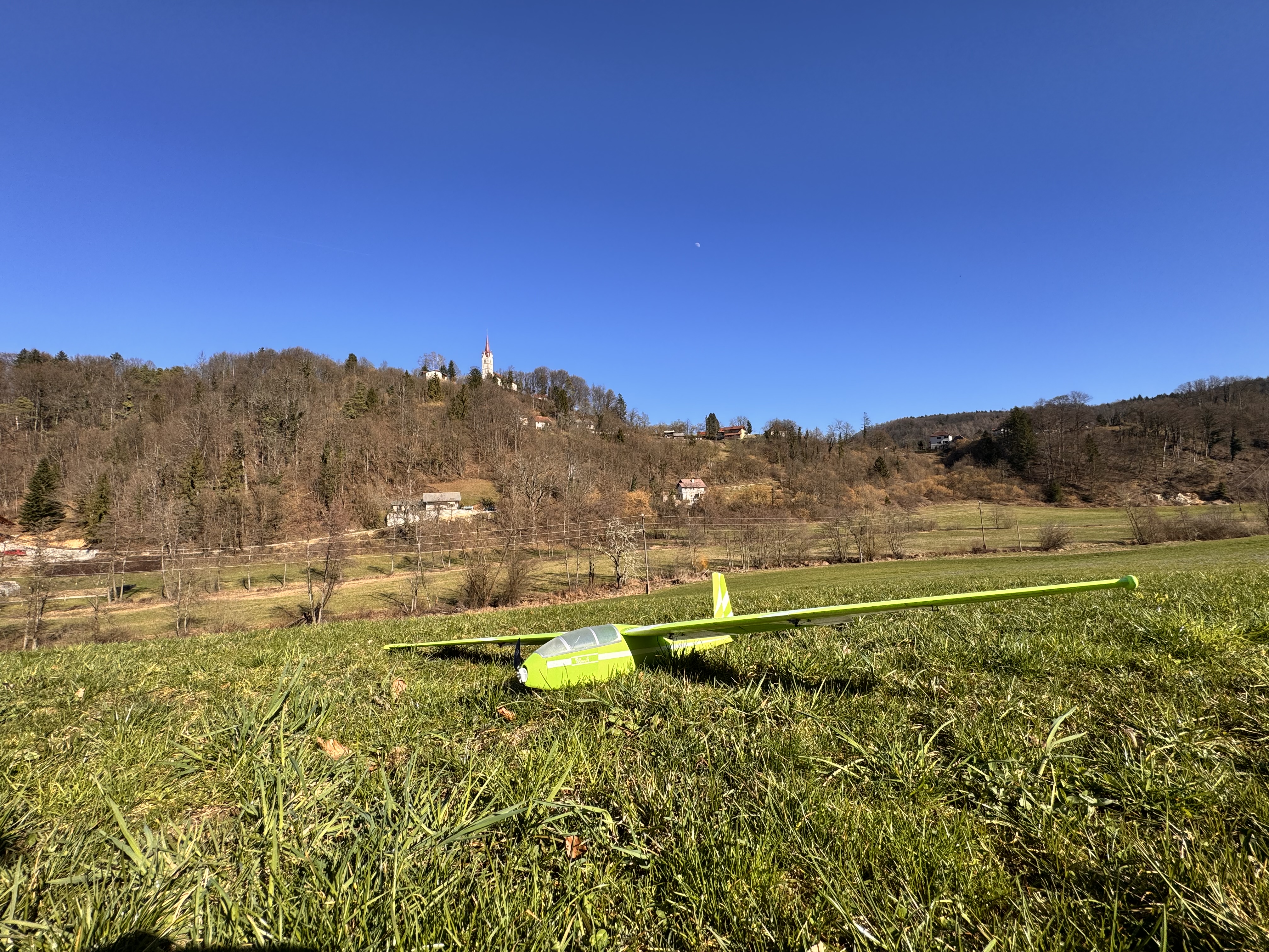 3D printed Blanik L-13 RC glider fully assembled